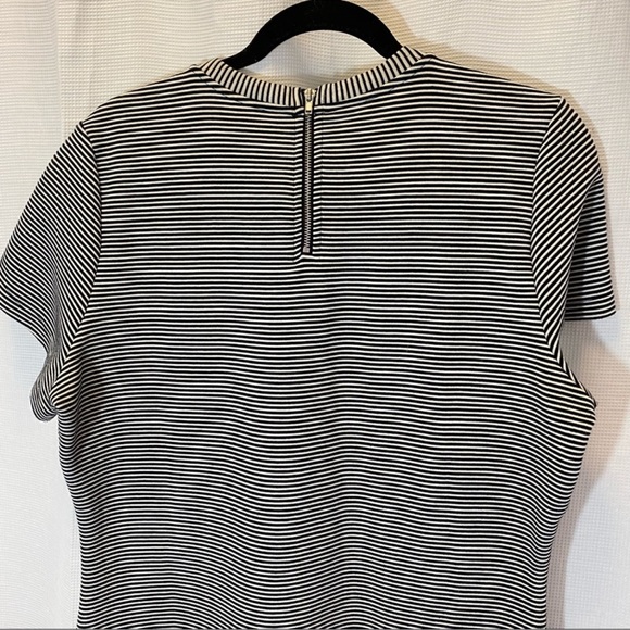 H&M Black & Grey Striped Mini Dress - Picture 6 of 9